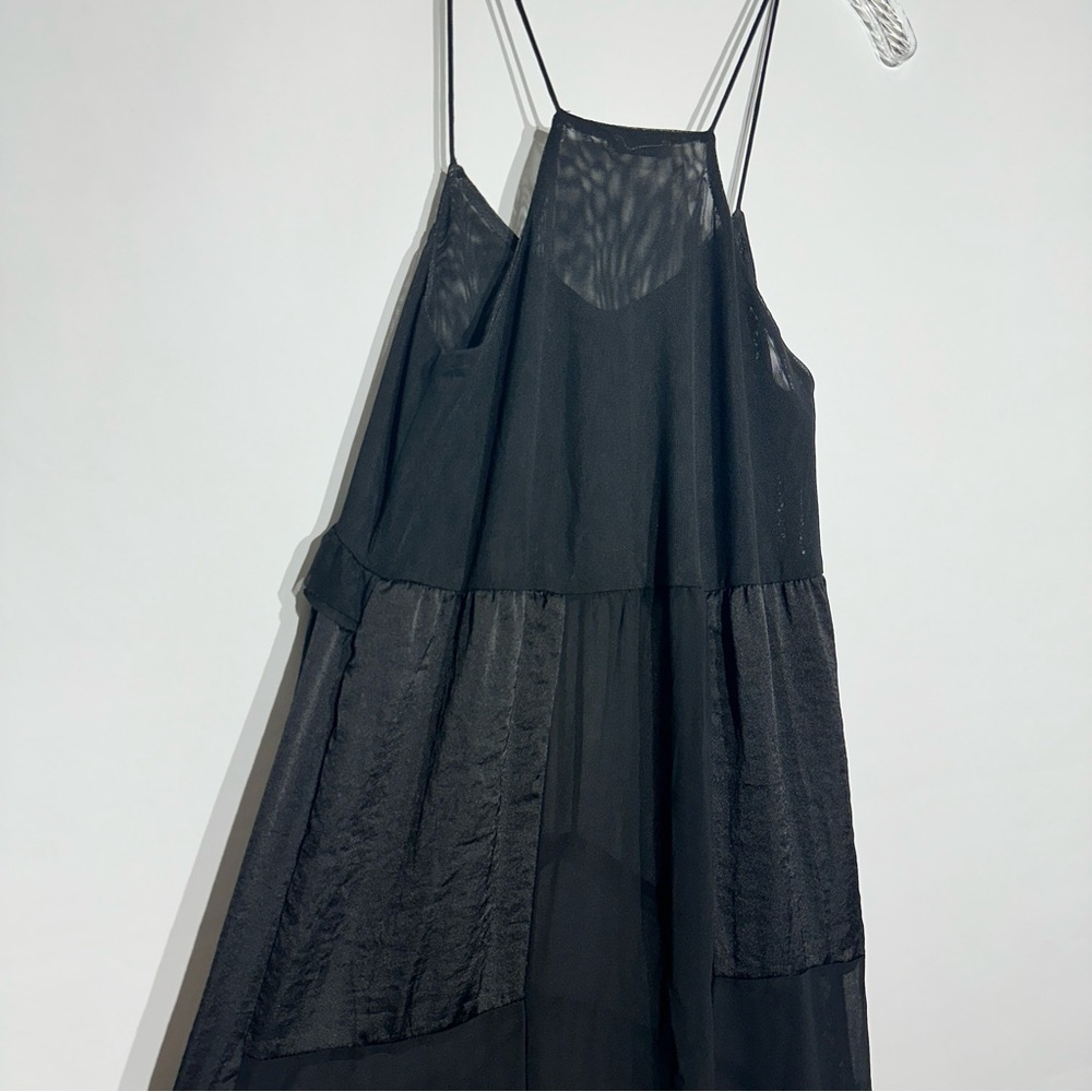 Zara Collection Maxi Patchwork Sheer Slip Dress - Picture 14 of 16